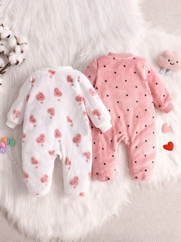 Ensemble 2 pcs cœur pois – Image 2