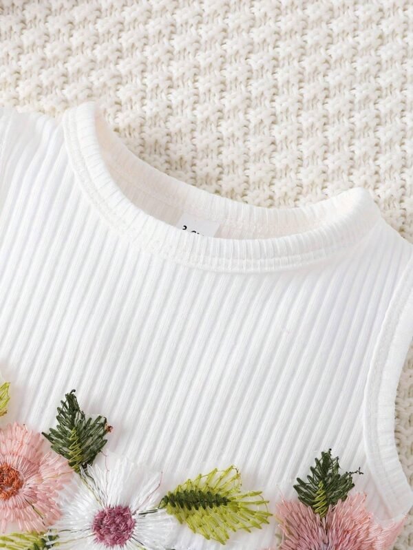 Ensemble robe tulle + veste bébé – Image 5