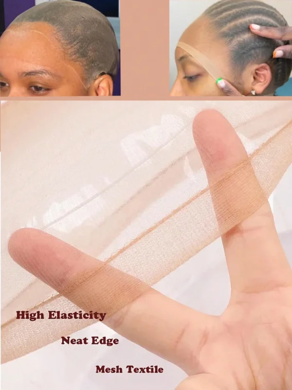 Bonnet perruque nylon HD – Image 6
