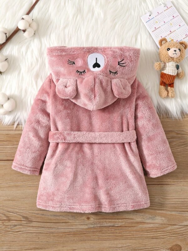 1 pcs peignoir bébé fille – Image 2