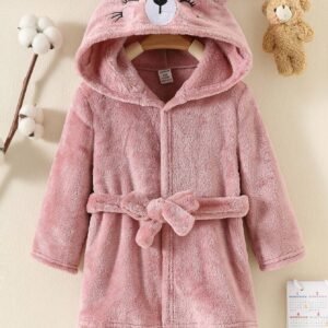 1 pcs peignoir bébé fille