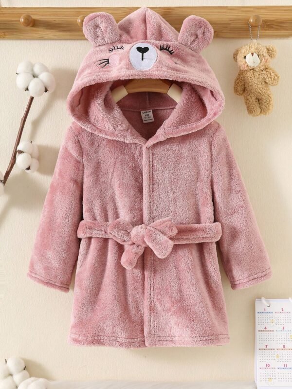 1 pcs peignoir bébé fille