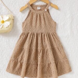 Robe tricot vacances bébé