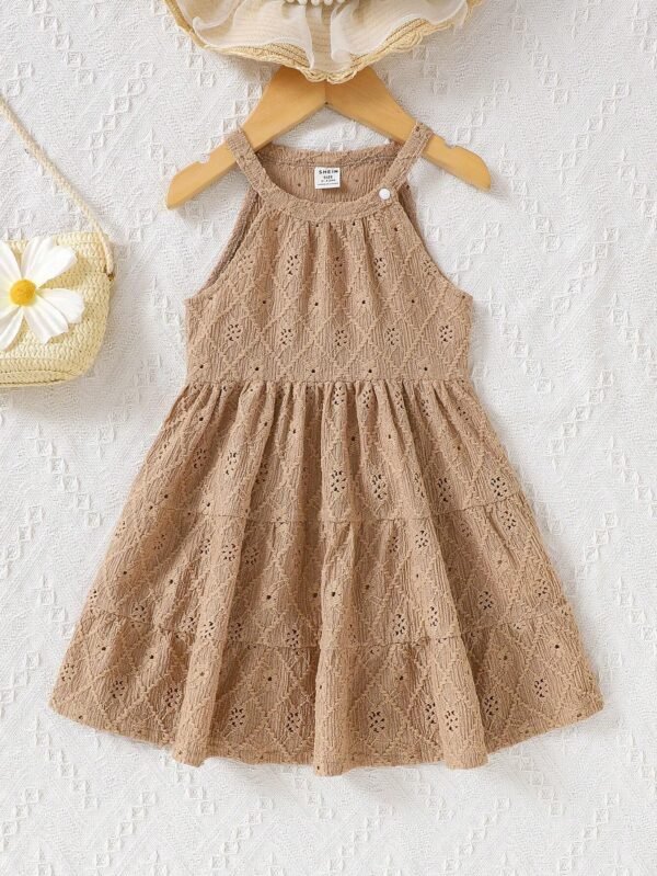 Robe tricot vacances bébé