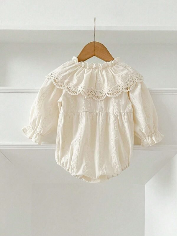 Barboteuse princesse col dentelle – Image 3