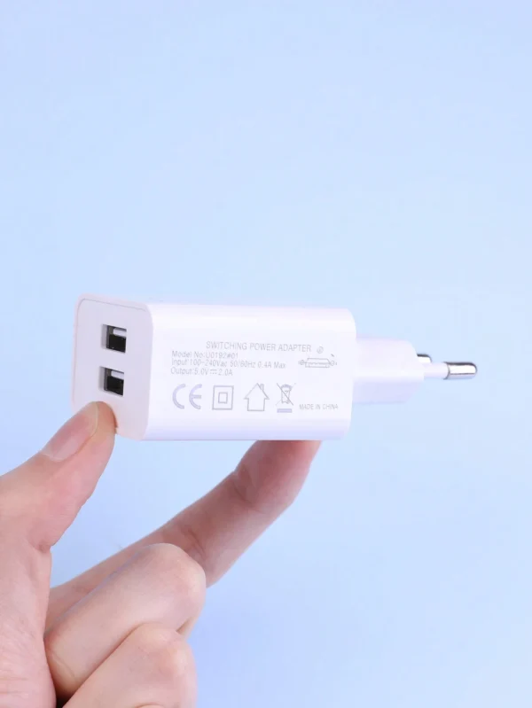 Chargeur 2 ports USB EU – Image 2