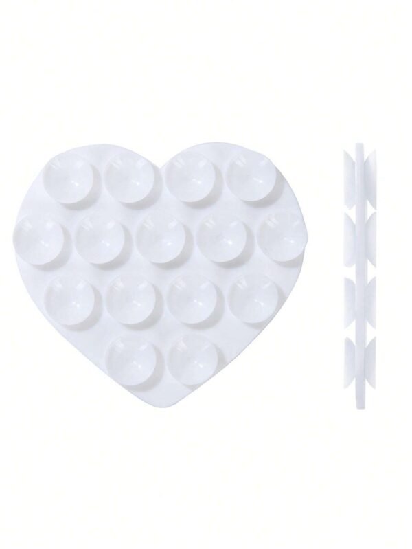 1 pcs Support silicone ventouse cœur – Image 13