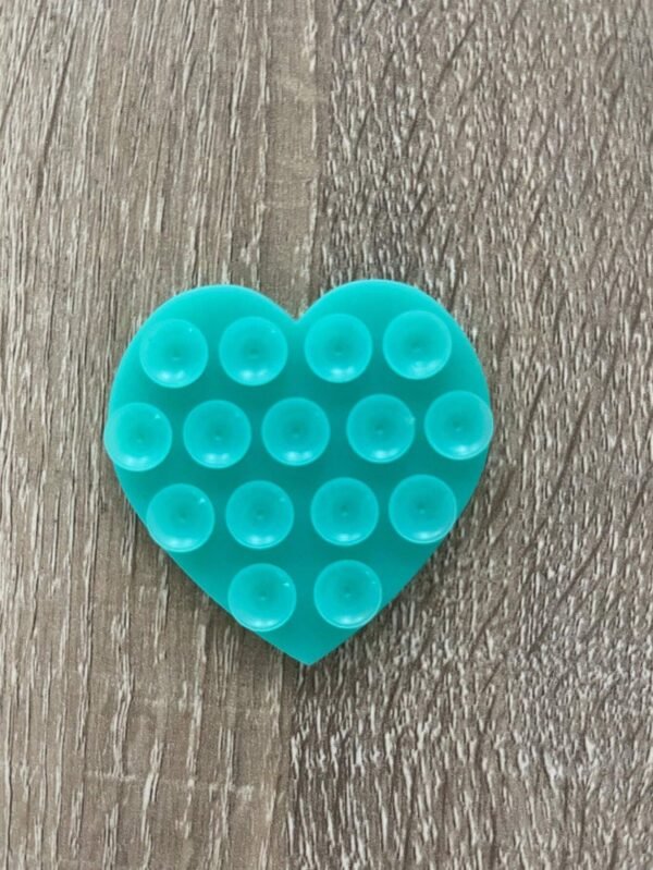 1 pcs Support silicone ventouse cœur – Image 18