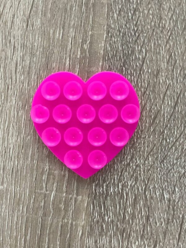 1 pcs Support silicone ventouse cœur – Image 17
