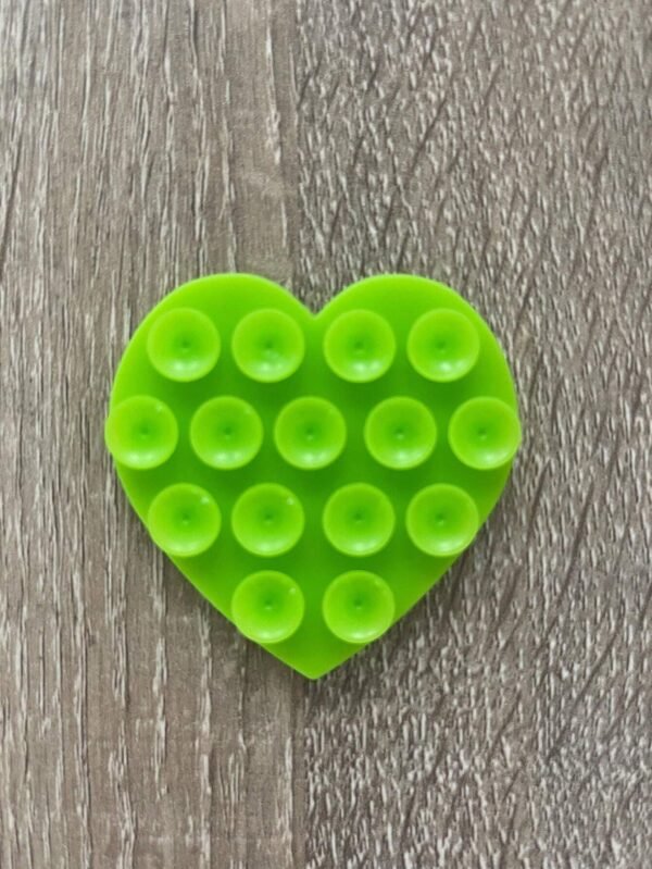 1 pcs Support silicone ventouse cœur – Image 15