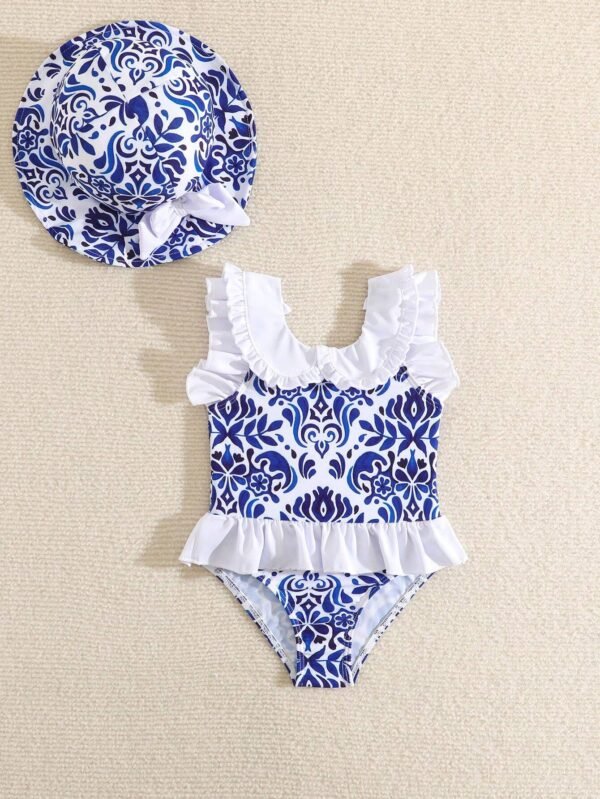 Maillot bain 1 pc chapeau – Image 5