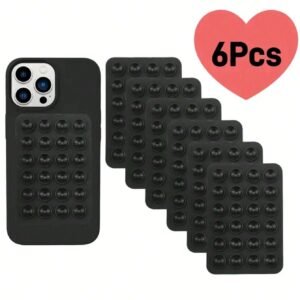 6 pcs Étui silicone ventouse