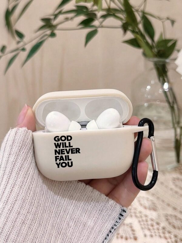 Coque biblique beige avec crochet – Image 2