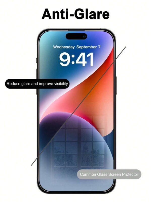 1 pc verre mat iPhone – Image 4