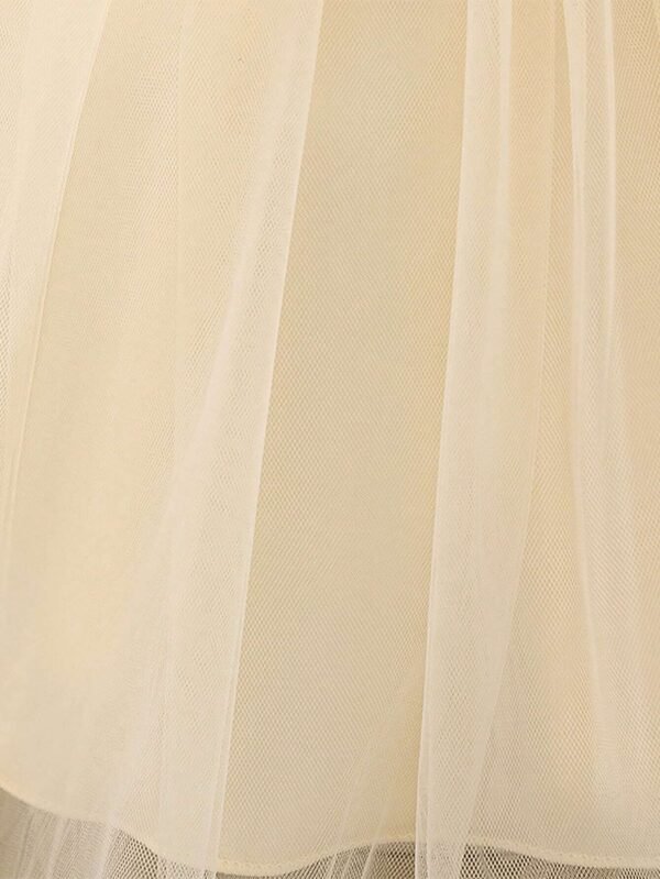 Robe princesse paillettes champagne – Image 10