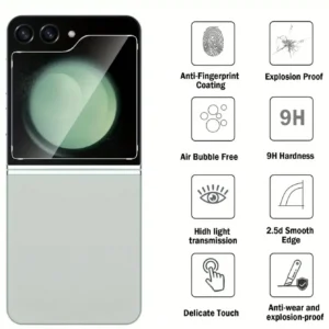 3 pcs verre Galaxy Z Flip