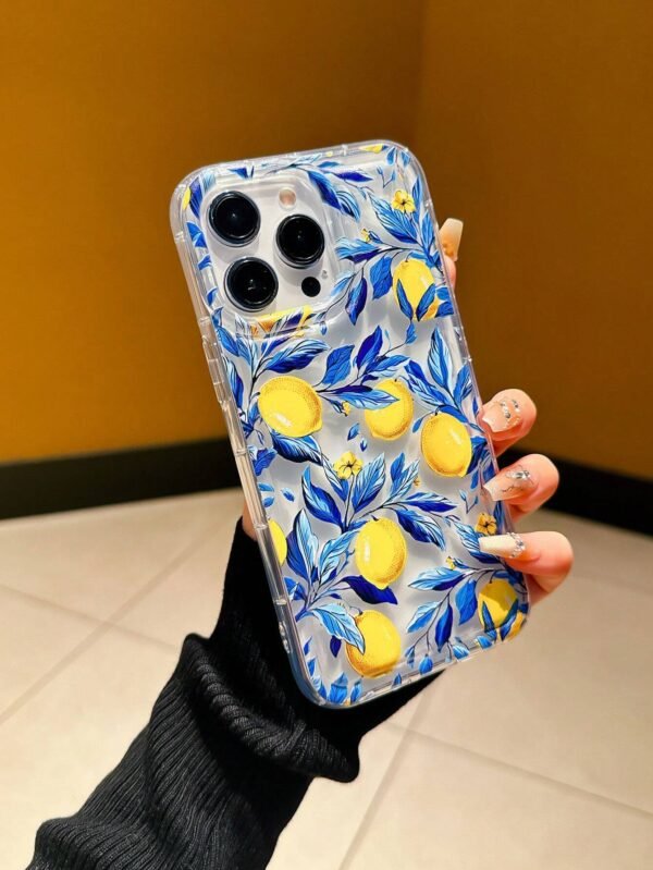 Coque motif feuilles citronnier – Image 2