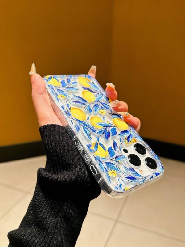 Coque motif feuilles citronnier – Image 4