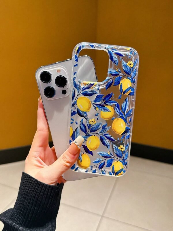 Coque motif feuilles citronnier – Image 5