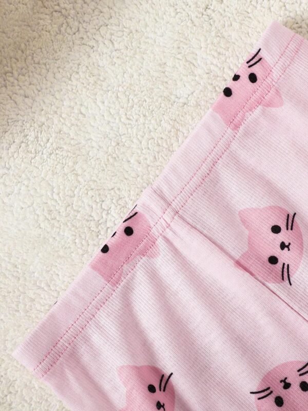 Set 4 pcs top pantalon volants – Image 4