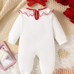 2 pcs barboteuse cœur hiver