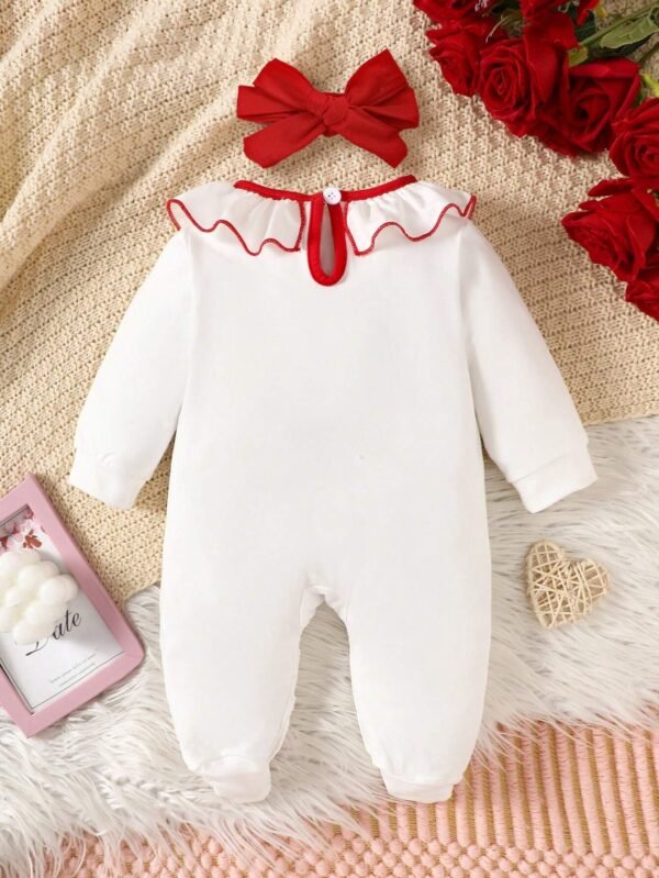 2 pcs barboteuse cœur hiver – Image 2
