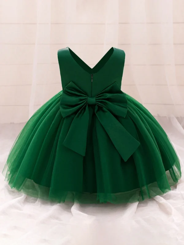 Robe demoiselle col nœud – Image 2