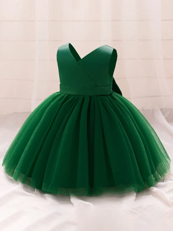 Robe demoiselle col nœud – Image 4