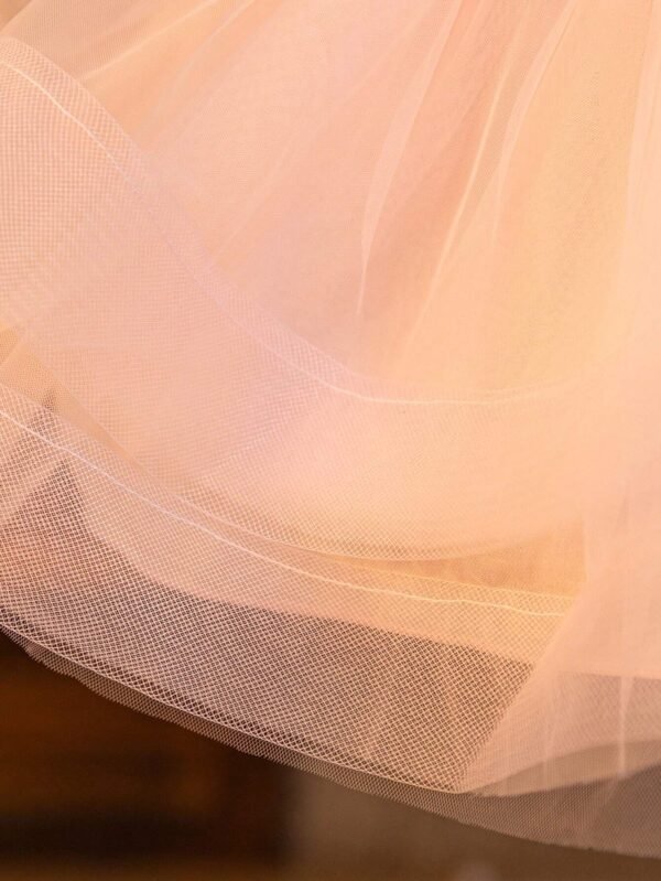 Robe fête volants nœud – Image 6