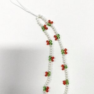 Collier de téléphone avec perles