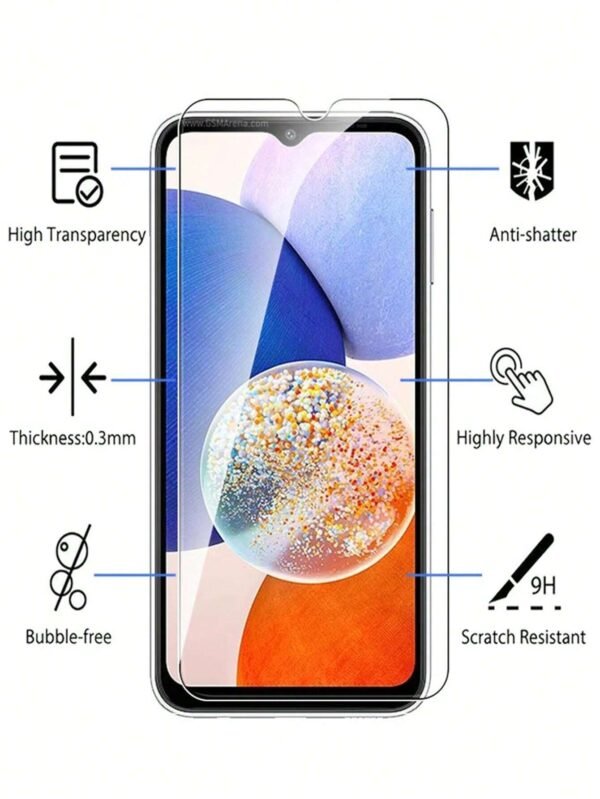 4 pcs verre Galaxy S24 – Image 5