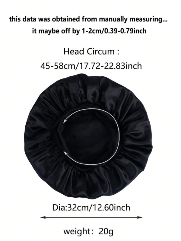 1 pcs bonnet satin soie – Image 7