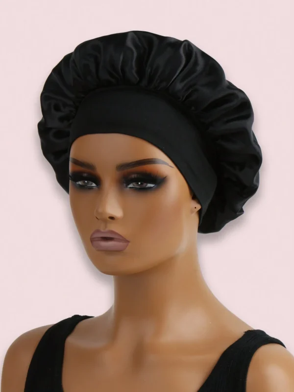 1 pcs bonnet satin soie – Image 3