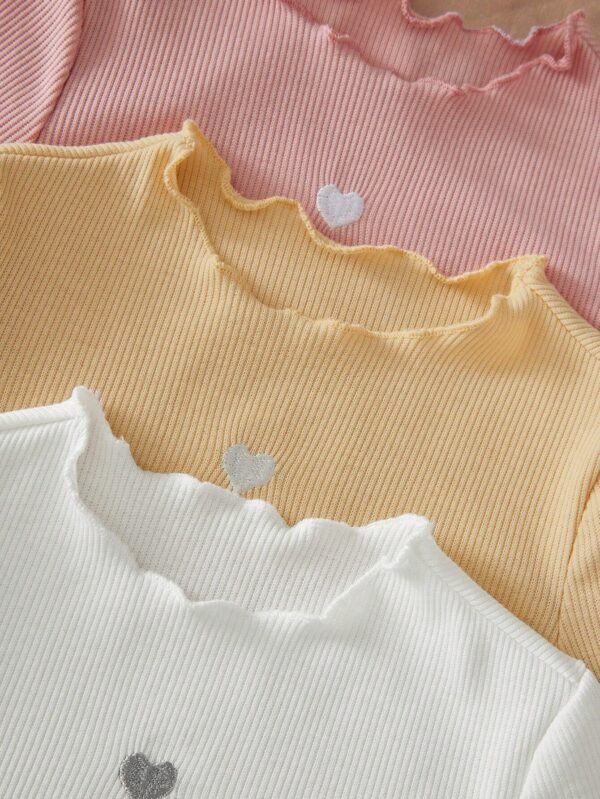 3 pcs tops volants tricot – Image 3