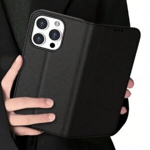 Étui portefeuille iPhone Samsung
