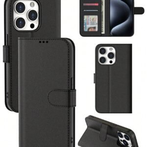 Étui portefeuille iPhone Samsung