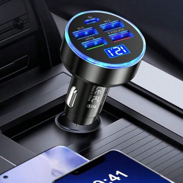 Chargeur voiture 250W 5 ports – Image 13