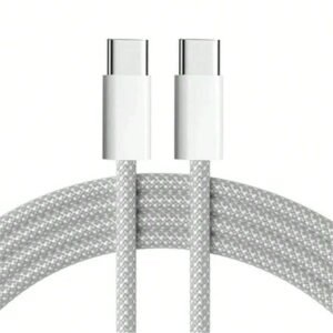 Câble double USB-C 60W