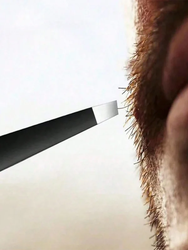 4 pinces sourcils acier – Image 3