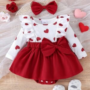 Robe cœur + bandeau