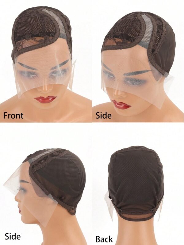 1 pc casquette perruque dentelle – Image 2
