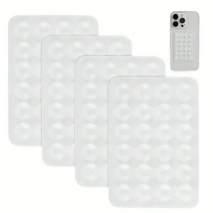 4 pcs Support silicone ventouse double