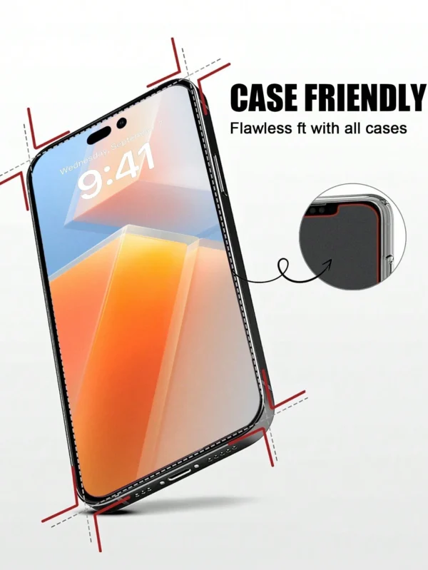 1 pc verre mat iPhone – Image 6