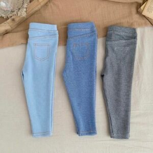 3 pcs pantalons tricot automne