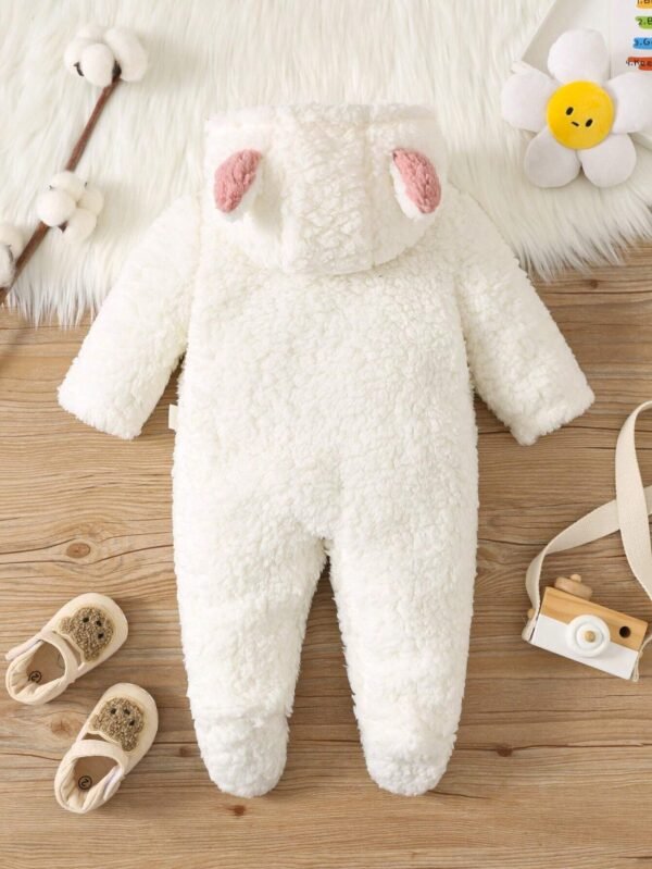 Barboteuse peluche oreilles 3D – Image 2