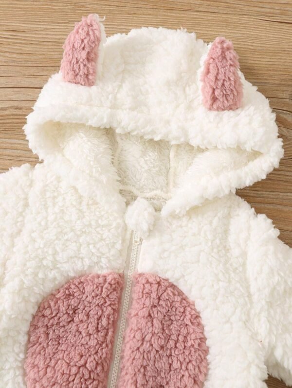 Barboteuse peluche oreilles 3D – Image 4