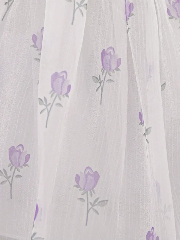 Robe demoiselle maille nœud – Image 7