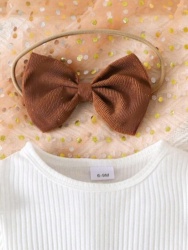 3 pcs top jupe chouchou – Image 4