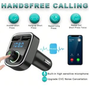 FM Bluetooth 5.3 voiture