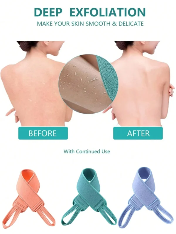 1 serviette exfoliante dos – Image 7